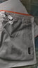 豫瑶【 两件装】冰丝休闲裤男夏季薄款弹力宽松直筒速干商务修身裤子 1062黑色+浅灰色【90%人选】 31 【腰围=2尺4】 实拍图