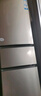 海尔 （Haier）216升直冷三门冰箱 中门软冷冻高品质铝板蒸发器制冷快BCD-216STPT（专卖店专属） 实拍图