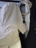雪中飞轻户外工装防风保暖连帽羽绒服情侣长款潮流工装羽绒衣男女款外套 米色（男女同款） S (155) 实拍图