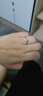 I Do【定制】Be My Love系列18K金钻石戒指 扭臂女戒求婚生日节日礼物 13号/18K金/30分/SI/I-J改圈±2 实拍图