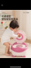 世纪宝贝（babyhood）儿童马桶坐便器 男女宝宝便携小便盆 抽屉式座便器PU软垫 107粉色 实拍图