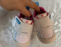 卡特兔宝宝学步鞋秋冬宝宝棉鞋男童加绒二棉童鞋1-3岁软底机能鞋小K盾 时尚粉-皮面 24 内长14.5cm 脚长13.6-14.2 实拍图