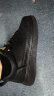 海澜之家HLA男鞋休闲皮鞋子男士板鞋运动鞋HAAXXM2AB70338 黑色39 实拍图