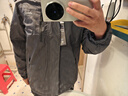 吉普（JEEP）棉衣男士外套秋冬季羽棉服袄绒服防风防水加绒加厚保暖军大冲锋衣 深灰加绒 XL 建议【120-145】斤 实拍图