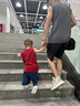 真维斯背心男夏季冰丝速干宽肩无袖马甲男士宽松加大码网眼运动跨栏坎肩  深灰色(倾斜字母) L (建议115斤-135斤左右) 实拍图
