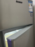 志高（CHIGO）【送货上门】 小冰箱迷你双门小型电冰箱 家用小冰箱宿舍冷冻冷藏冷冻节能 46F128L双门【两天一度电】银色 实拍图