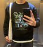 GENIOLAMODE加绒卫衣男士冬季2026新款加厚保暖内穿打底衫男生冬天长袖t恤潮 实拍图