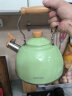 苏泊尔SUPOR 鸣笛不锈钢开水壶 复合底燃气烧水壶 2.5L绿色ES25TS01-G 晒单实拍图