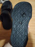 回力凉鞋男士中老年爸爸夏季外穿沙滩高档新款厚底防滑耐穿凉拖鞋 黑色【EVA柔软不磨脚】 40 【标准码】 实拍图