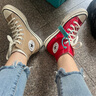 匡威（Converse）官方1970S男女高帮帆布鞋美拉德奶茶色卡其色168504C 褐色/168504C 38 实拍图
