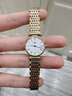 【二手99新】浪琴女表(Longines)嘉岚系列 时尚超薄款石英手表 瑞士原装商务生日送礼物 【表径24mm】蓝盘钻刻L4.209.4.97.6 实拍图