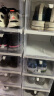 京东京造 鞋柜 免安装鞋盒入户门可折叠鞋柜家用一体柜防尘鞋架 2列12格 实拍图