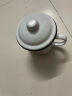拜杰搪瓷杯怀旧马克杯带盖大容量水杯子老式茶缸子老干部茶杯500ML 晒单实拍图
