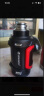 邦达（bangda）（BDH37）316全不锈钢户外保温水壶便携大容量旅行壶车载热暖水瓶 黑色 2000ML【4 斤水】 实拍图