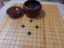 双元 围棋 五子棋 象棋 云杉整木棋罐精瓷棋子楠竹围象俩用棋盘 实拍图