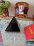慈灵阁慈灵阁黑曜石金字塔摆件水晶饰品家居摆设客厅办公店铺礼品 实拍图