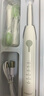 PERSMAX声波电动牙刷头特价包邮胖猫PS07配件充电式家用情侣款防水大人男女成人通用蓝粉白色长柄刷牙神器 仅配件丨白色牙刷头4个+刷头盒丨时尚便携丨不带主机 实拍图