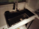 奥克斯304不锈钢厨房水槽单槽台下盆 洗菜盆一体盆洗碗槽水池盆大单槽 7545配冷热抽拉龙头+净水+洗杯器 晒单实拍图