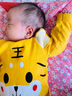 迪迪熊日记（DIDIXIONGRIJI） 婴儿衣服春秋长袖连体衣新生儿0-3个月宝宝春装龙年哈衣四季款九 (长袖四季款)钱龙驾到 66CM 实拍图