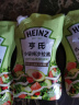 亨氏(Heinz) 沙拉酱 小轻纯沙拉脂肪减半蔬菜水果沙拉寿司酱175g*3袋 实拍图