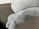 南极人（Nanjiren）床头靠背靠枕床上大靠垫软包垫榻榻米沙发抱枕腰颈枕座椅护腰靠垫 W拥抱灰猫【独立内胆方便拆洗】 大号（75x50x25cm）含头枕 实拍图