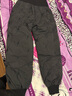 罗蒙儿童羽绒裤内胆男女童秋冬保暖裤子内穿校园服饰神器棉裤 黑色130 实拍图