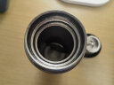 希诺（HEENOOR）保温杯钛杯高档商务车载水杯过滤泡茶杯子XN-T312沁雪银 450mL 晒单实拍图