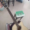 Guitarist民谣吉他单板新手入门木吉他男女生吉它初学者单板电箱jita乐器 原木色41寸【电箱】 实拍图