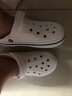 卡骆驰（crocs）洞洞鞋男鞋女鞋 25夏季新款贝雅拖鞋轻便透气情侣鞋沙滩鞋凉鞋 骨白经典克骆格/现货速发 39 -40 /M7W9/250mm 实拍图