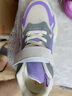 贵人鸟童鞋男女童板鞋潮款防滑耐磨儿童运动鞋2025新款秋季时尚休闲鞋 粉紫（单鞋） 35 实拍图