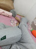 XBC天然乳胶抱枕长条海马型抱枕男女生款睡觉夹腿抱枕成人侧睡床上用 海马抱枕标准款-配浅灰棉枕套 实拍图