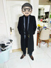 Mr.baidis2025高级感羊毛大衣男士秋冬过膝长款风衣中长款加厚呢子大衣外套 小腿超长款黑色常规2052 常规 衣长124-130CM M /适合体重100-120斤 实拍图