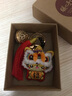 暖猫刺绣平安符diy手工制作钥匙扣醒狮平安福情侣礼物送男友材料包 醒狮马[薫衣草+礼盒+绣绷] 实拍图