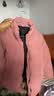 贵人鸟棉衣男冬季棉袄厚外套男装面包服羽绒棉服男女同款  粉色 L 实拍图