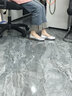 百丽（Belle）芭蕾风晚晚平底单鞋女商场同款玛丽珍鞋B3W1DCQ4 银色  （软糯羊皮，质感光泽） 34 (220mm) 实拍图