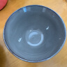 朵颐 北欧式餐具陶瓷碗拉面泡面碗方便面汤碗大碗家用沙拉碗 隐系列 【面碗】【灰色】17cm 实拍图