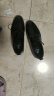 意尔康官方男鞋商务正装系带皮鞋英伦时尚真皮婚鞋舒适办公通勤加绒棉鞋 黑色 39 实拍图