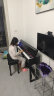 海蒂诗 电钢琴88键重锤电子钢琴儿童初学幼师专业成人家用数码立式钢琴 P-310木纹白-蓝牙-重力度-配琴凳 实拍图