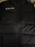 卡尔美（KELME）秋冬运动棉衣男足球训练棉马甲休闲保暖防寒背心棉服棉袄 黑色 【爪标logo】 4XL 实拍图