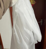 得力（deli） 雨衣成人 一次性雨衣骑行雨衣雨披带帽加厚白色 三件套DL553013 实拍图