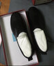 康奈 女鞋中老年妈妈鞋休闲套脚平底鞋轻软舒适真皮老人鞋 黑色 35 实拍图