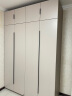 顾家家居（KUKA）顾家木艺 衣柜 现代简约北欧储物柜子衣橱趟门卧室家具 PT8020GY 4门衣柜(2门A+2门B)-1.6米 带顶柜-总高2.4米【15天发货】 晒单实拍图