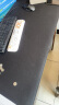 现代翼蛇游戏电竞办公家用鼠标垫锁边加厚电脑键盘书桌垫高密纤维 布面加厚大桌垫 1000*500*3mm超大号黑 晒单实拍图