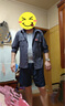 老爷车（LAOYECHE）100%纯棉男士长袖衬衫保罗刺绣春秋装衬衣牛津纺纯色男装寸衫潮流 ED-23833粉色 XL 推荐140-160斤 实拍图