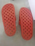 惠夫人 凉拖鞋男女夏天防滑室内鞋洗澡简约大码浴室居家夏季拖鞋情侣 麻花漏水 桔色 40-41码(适合39-40码穿) 实拍图