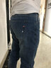 增致牛仔（zengzhi）增致牛仔ZENGZHI/增致牛仔裤男夏季薄款中腰微弹蓝色磨白百搭长裤 95515薄款 34 实拍图