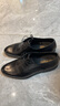 金利来（Goldlion）男鞋秋冬款商务皮鞋男正装鞋婚鞋德比鞋西装鞋系带男士皮鞋 黑色(四季款)偏大一码 44 实拍图
