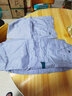 领灿工作服男装夏季工衣短袖劳保服薄款套装夏天透气耐磨工厂车间定制 浅灰夏长套装（全棉） XL /175 实拍图