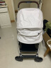 UPPAbaby CRUZ V2高景观婴儿推车双向 可坐可躺 易折叠 宝宝手推车 豆沙红-LCY【不含睡篮】 实拍图