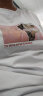 伊芙丽（eifini）伊芙丽艺术感设计猫咪印花舒适棉T恤女2024春夏新款短袖上衣 本白色 160/84A/M 晒单实拍图